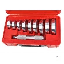 HBM 10-piece wheel bearing and gasket mounting set 39.5 - 81 mm HBM 10-piece wheel bearing and gasket mounting set 39.5 - 81 mm