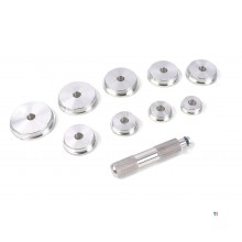 HBM 10-piece wheel bearing and gasket mounting set 39.5 - 81 mm HBM 10-piece wheel bearing and gasket mounting set 39.5 - 81 mm