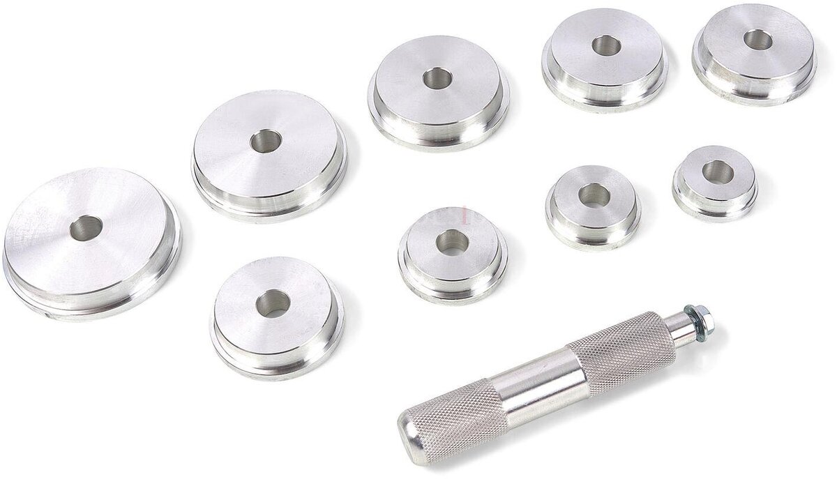 HBM 10-piece wheel bearing and gasket mounting set 39.5 - 81 mm HBM 10-piece wheel bearing and gasket mounting set 39.5 - 81 mm