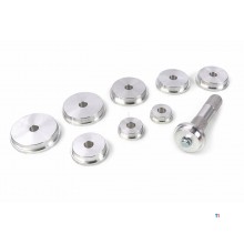 HBM 10-piece wheel bearing and gasket mounting set 39.5 - 81 mm HBM 10-piece wheel bearing and gasket mounting set 39.5 - 81 mm