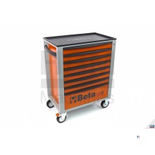 BETA c24s 8 / o tool trolley with 384-piece easy foam inlay