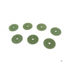  HBM kiillotuslevysarja HBM 125mm märkähioma- ja kiillotuskoneelle