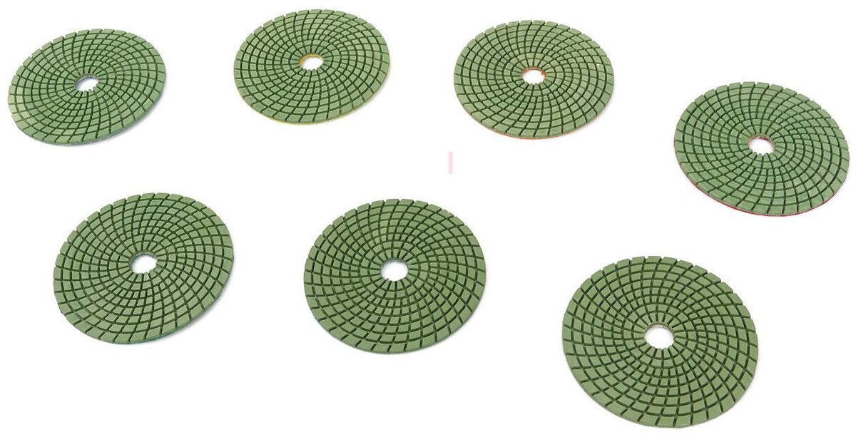  HBM kiillotuslevysarja HBM 125mm märkähioma- ja kiillotuskoneelle