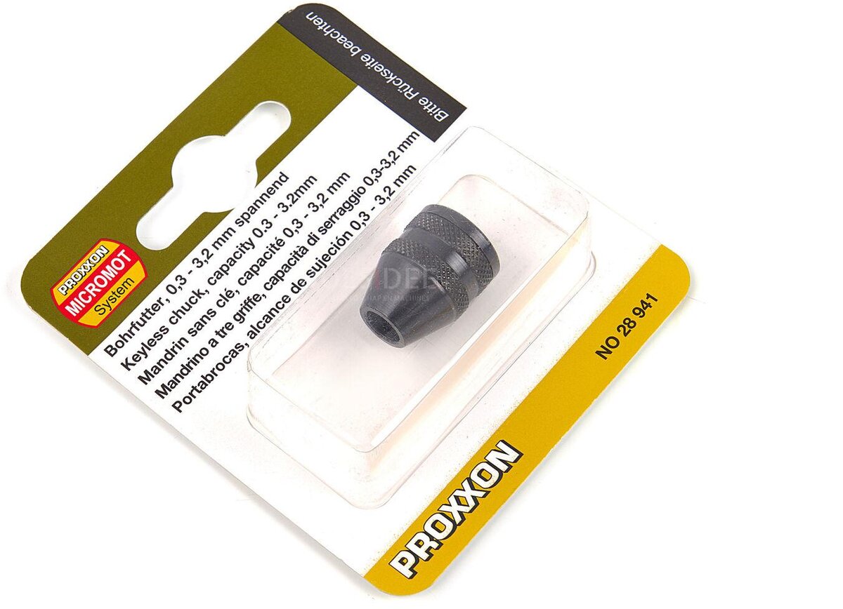 Proxxon 28941 bor chuck 0,3 - 3,2 mm