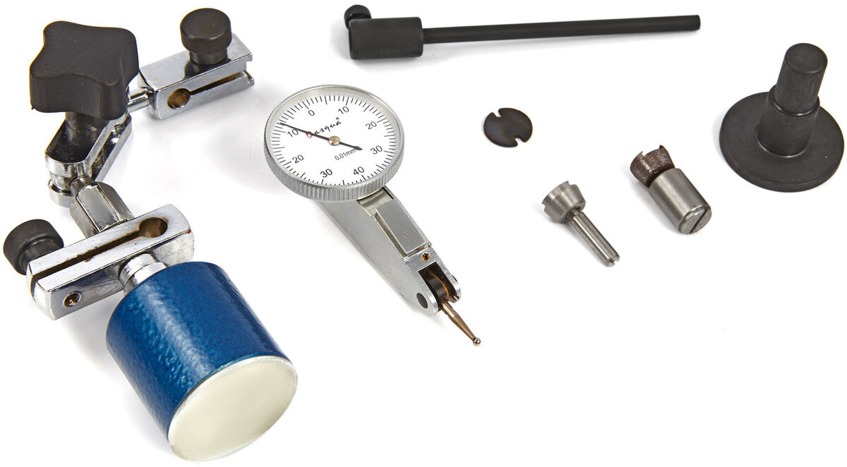 Dasqua professional 0,01 mm drejelig sonde med magnetisk stativ