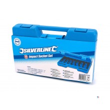 Silverline 35 Piece Metrisk og engelsk strømforsyningssett