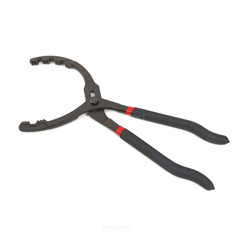 HBM 400 mm professional oil filter pliers with a large range 100 - 175 mm