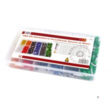 HBM 800 Core-ermer i forskjellige farger og størrelser