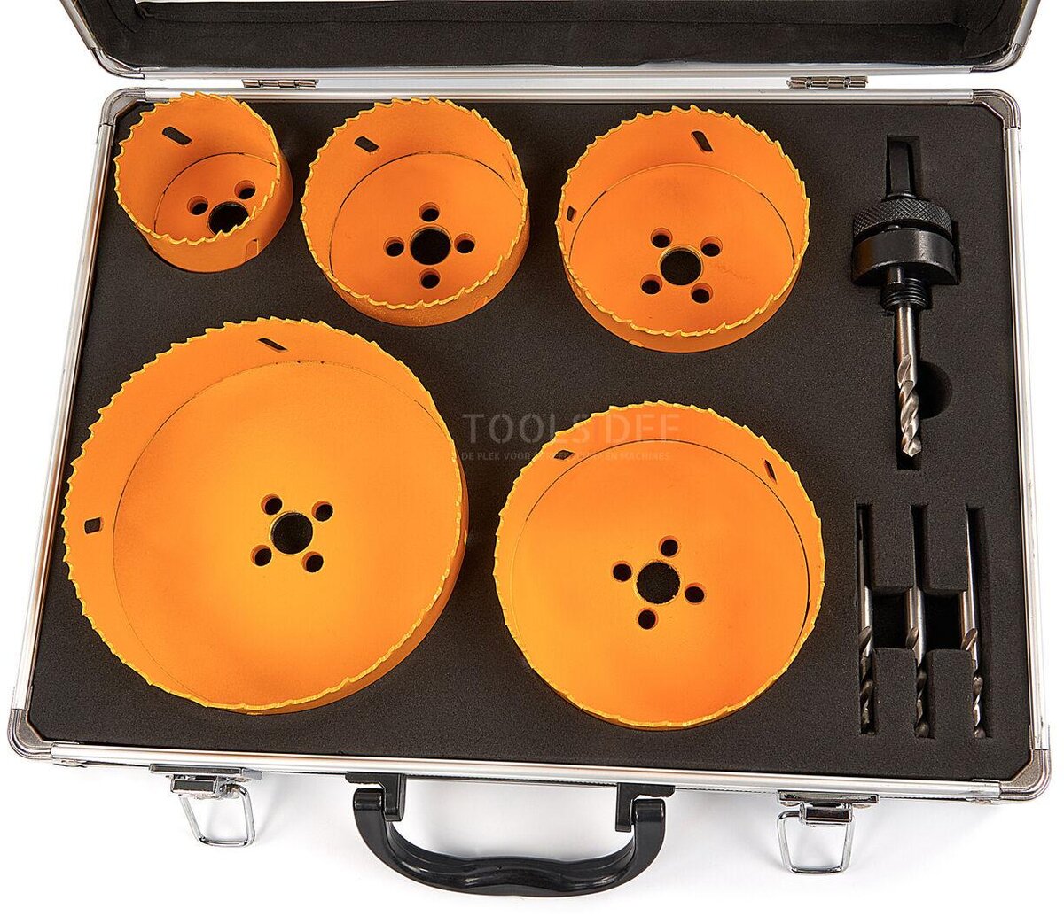 HBM 9 Delige Bi-Metaal Gatzagenset Grote Maten