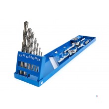  HBM 44-osainen M3-12 kierre- ja leikkaussarja