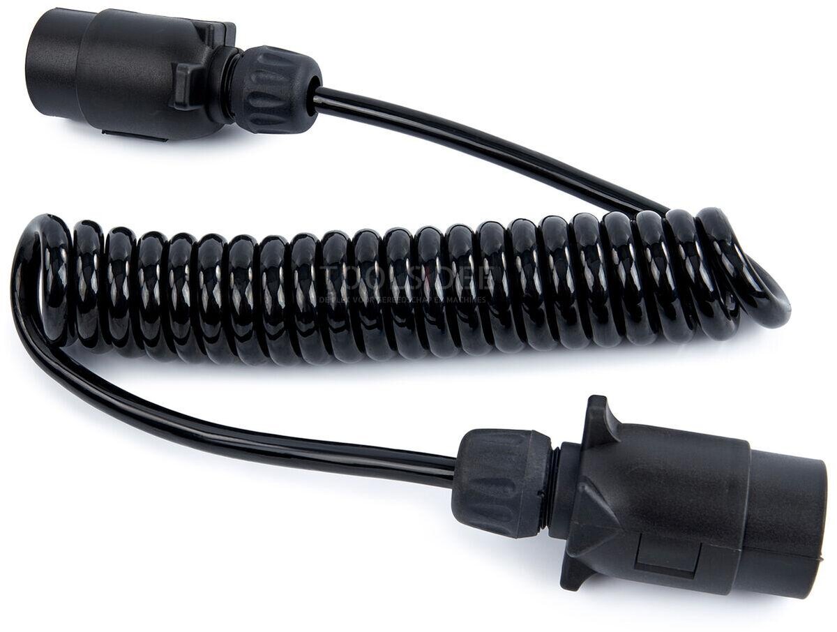 HBM 2,5 meter forlengelseskabel, ledning med plugg for trailer 7 stang HBM 2,5 meter forlengelseskabel, ledning med plugg for trailer 7 stang