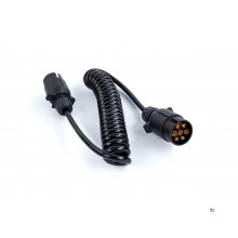 HBM 2,5 meter forlengelseskabel, ledning med plugg for trailer 7 stang HBM 2,5 meter forlengelseskabel, ledning med plugg for trailer 7 stang