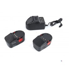 HBM Elektrische Vetspuit Compleet 18 Volt HBM Elektrische Vetspuit Compleet 18 Volt