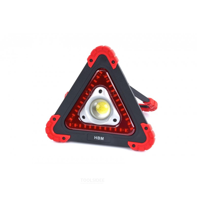 HBM LED construction lamp, safety lamp on batteries 10 watts - 450 lumens and 36 LEDs