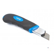 HBM Professional 18 mm knipsekniv med 3 kniver HBM Professional 18 mm knipsekniv med 3 kniver