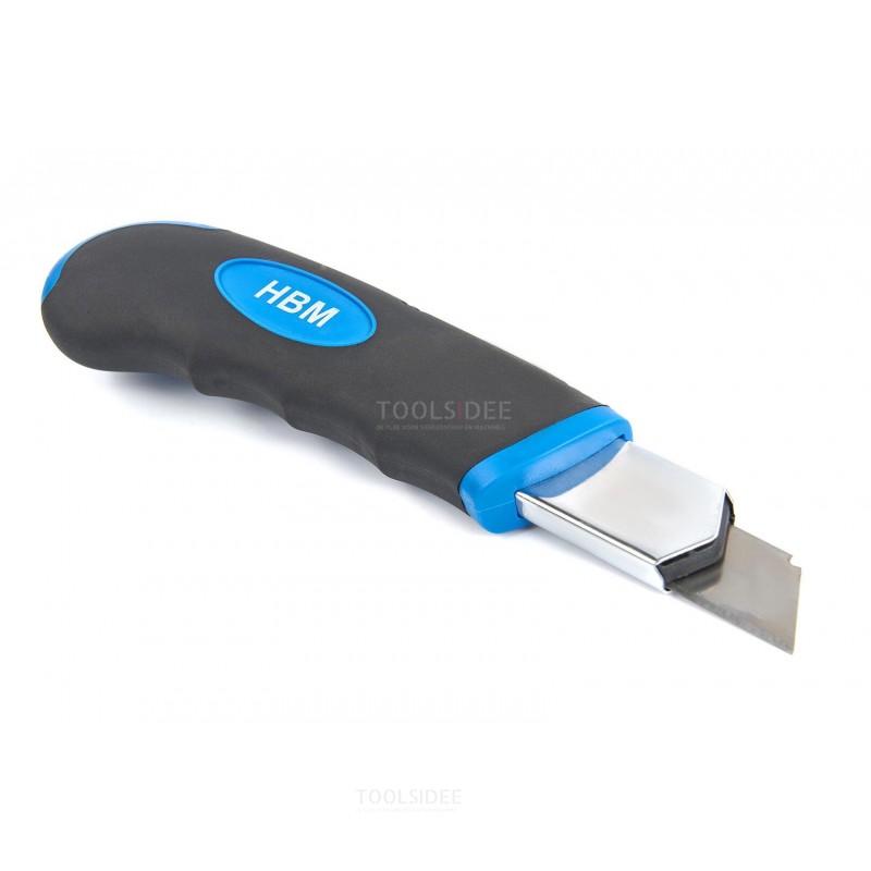 HBM professional 18 mm snap-off knife with 3 blades