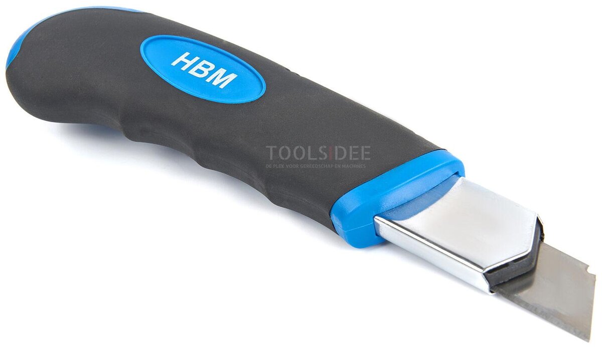 HBM Professional 18 mm knipsekniv med 3 kniver HBM Professional 18 mm knipsekniv med 3 kniver
