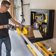 Stanley fmht81528-1 fatmax arbejdsbord, arbejdsbænk - sammenklappelig - 900 x 450 x 450 mm.