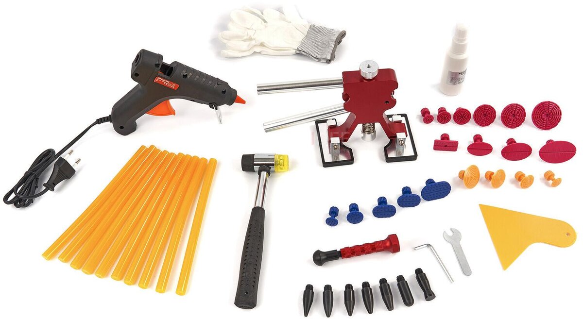 HBM 37 Piece Dent Removal Set, Dent Puller, Dent Removal Without spraying