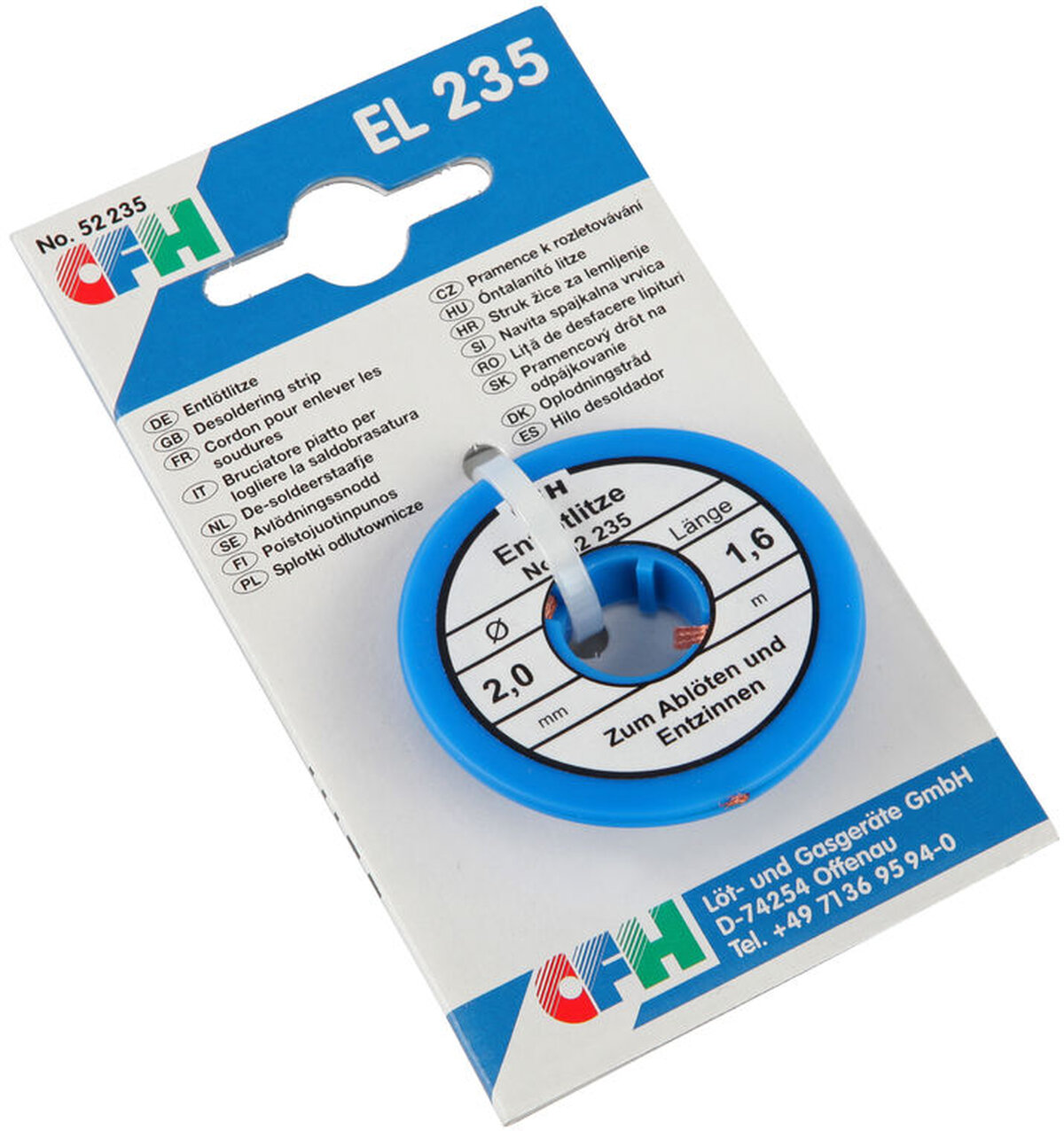 Se desolderingstråd el 235