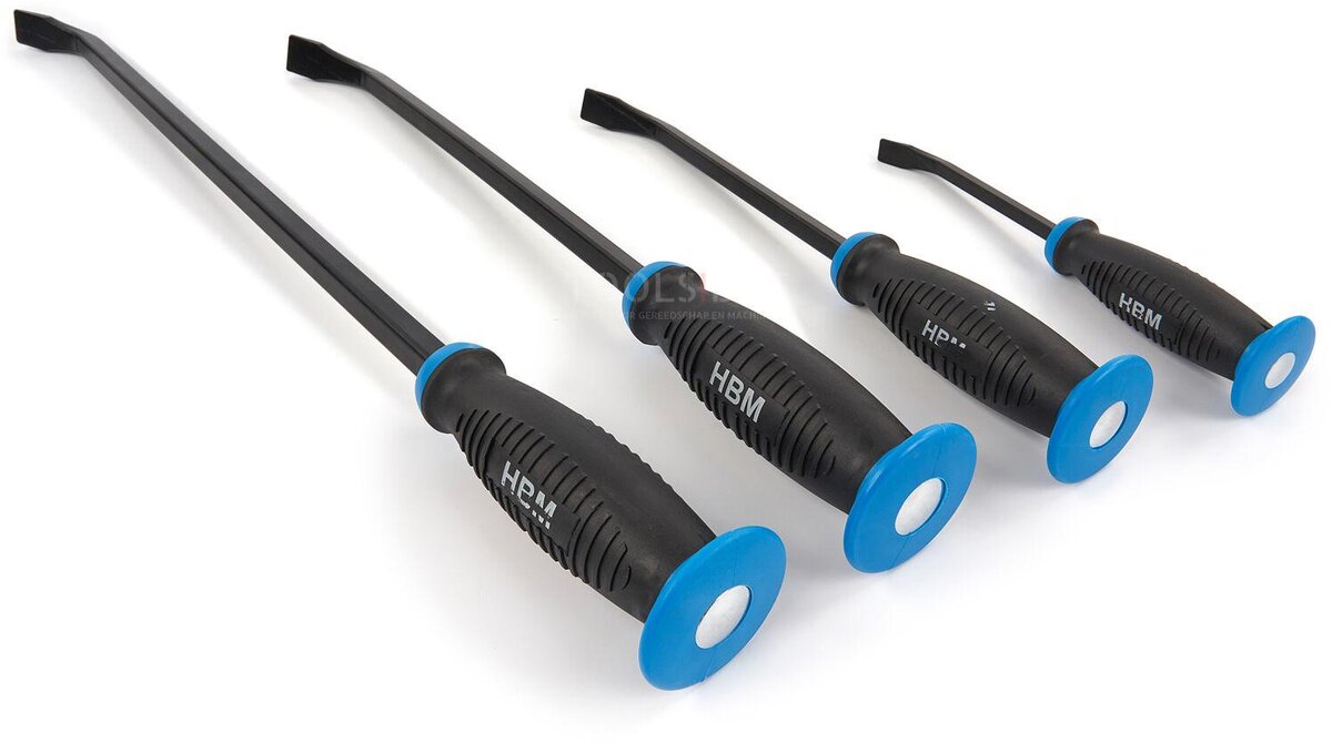 HBM professionelles 4-teiliges schlagfestes Brecheisen-Set Modell 2