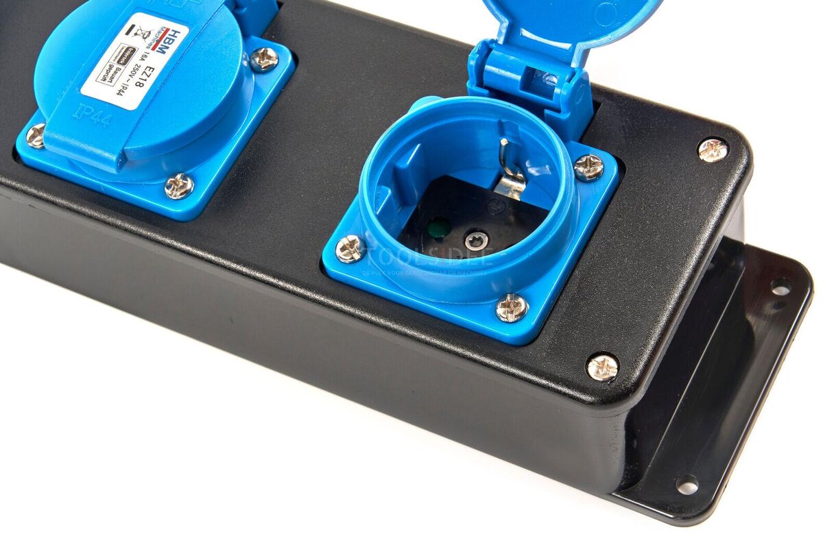 HBM Professional IP44-kontakt med 5 meter kabel 3 x 1,5 mm