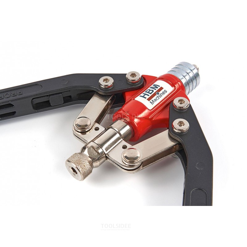 HBM 520 mm professional foldable blind rivet nut pliers and rivet pliers