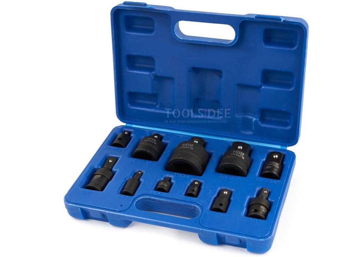 HBM 11-delt strømadapter sett HBM 11-delt strømadapter sett