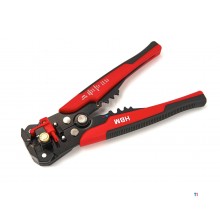 Hbm 199-stykke profi 4 i 1 automatisk trådstribningsværktøj med skære- og krympefunktion inklusive 199 kabelsko