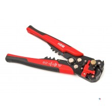 Hbm 199-stykke profi 4 i 1 automatisk trådstribningsværktøj med skære- og krympefunktion inklusive 199 kabelsko