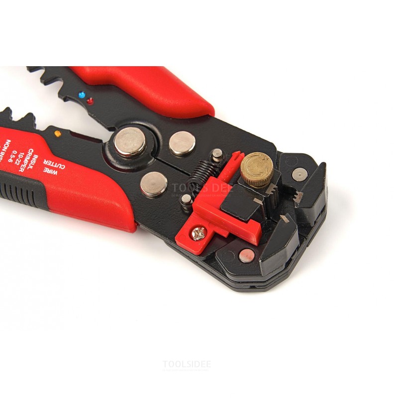 HBM 199 Piece Profi 4 in 1 Automatic Wire Stripper with Cut and Crimping Function Inkl. 199 kabelsko