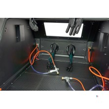 HBM SBC 1200 Blast Cabin With Extraction - SVART