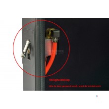 HBM SBC 1200 Blast Cabin With Extraction - SVART