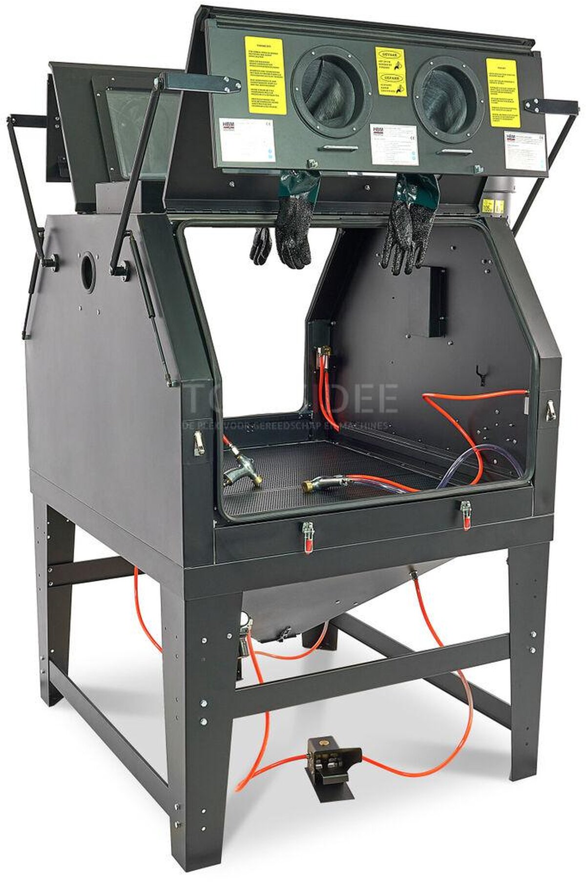 HBM SBC 1200 Blast Cabin With Extraction - SVART