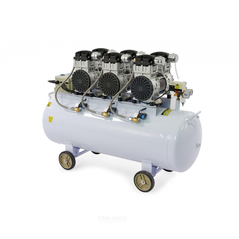 HBM 6 PK - 150 Liter Professional Low Noise Compressor - toolsidee.ie