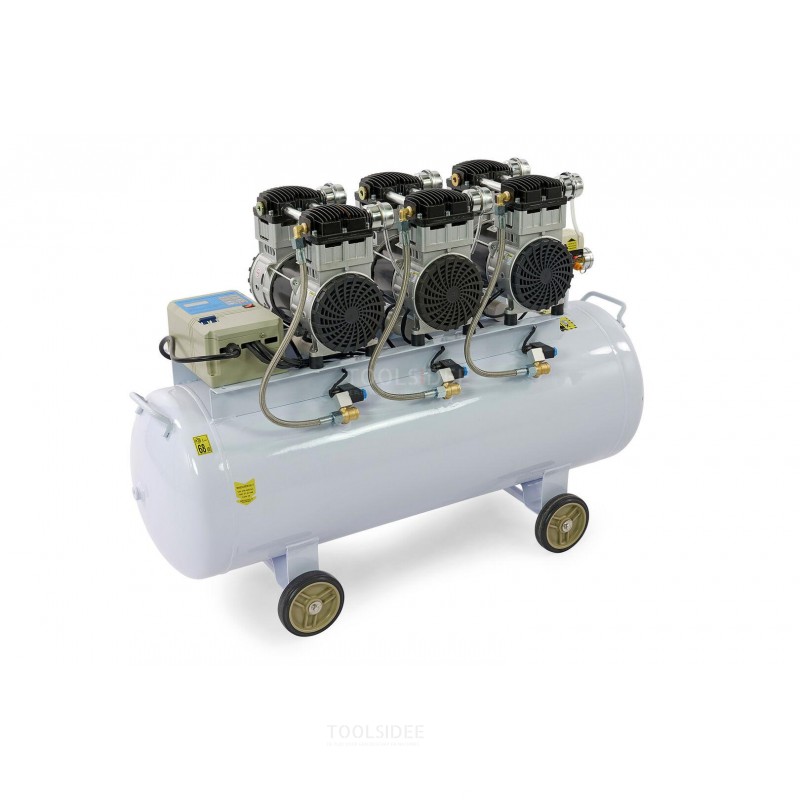 HBM 6 PK - Compressore professionale a basso rumore da 150 litri