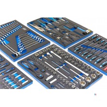 HBM 196 Piece Premium Filled Tool Trolley - BLÅ