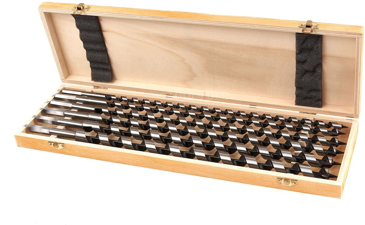 HBM 6-delt 600 mm slangeborsett