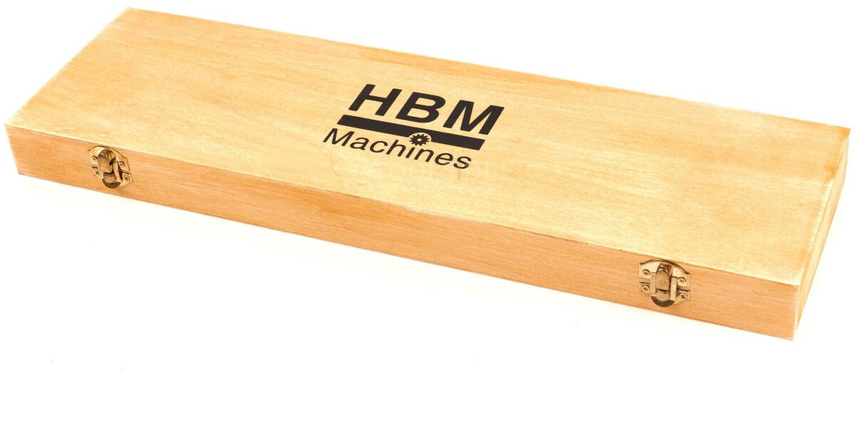 HBM 6-delt 600 mm slangeborsett