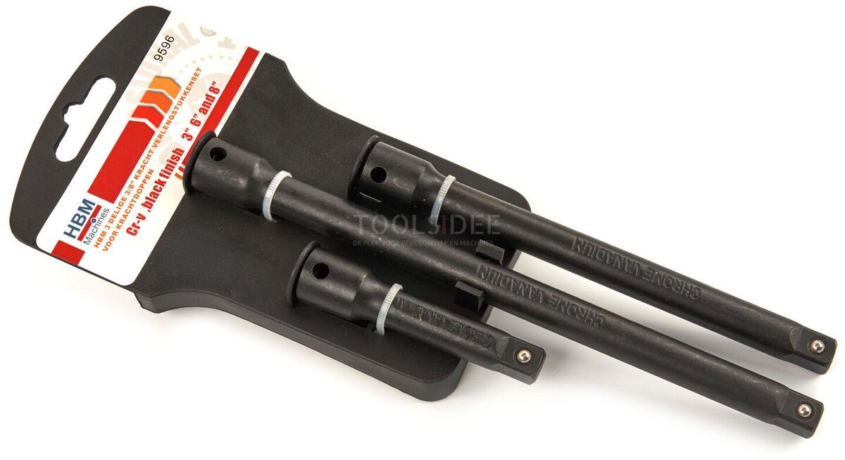 HBM 3 Piece 3/8 Power Extensions Set for Power Caps