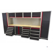 HBM 16 Piece Deluxe Professional Modular Workshop System