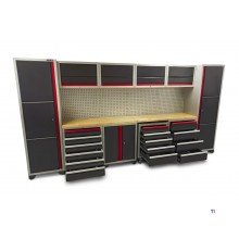 HBM 16 Piece Deluxe Professional Modular Workshop System