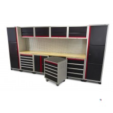 HBM 16 Piece Deluxe Professional Modular Workshop System