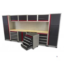 HBM 16 Piece Deluxe Professional Modular Workshop System