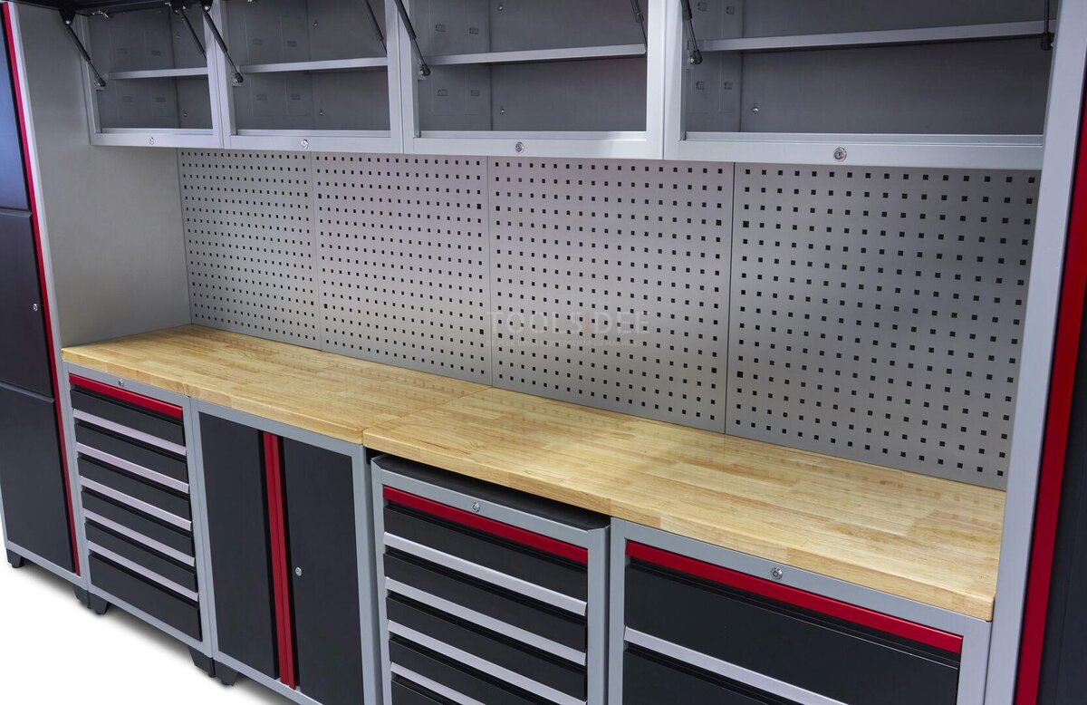 HBM 16 Piece Deluxe Professional Modular Workshop System