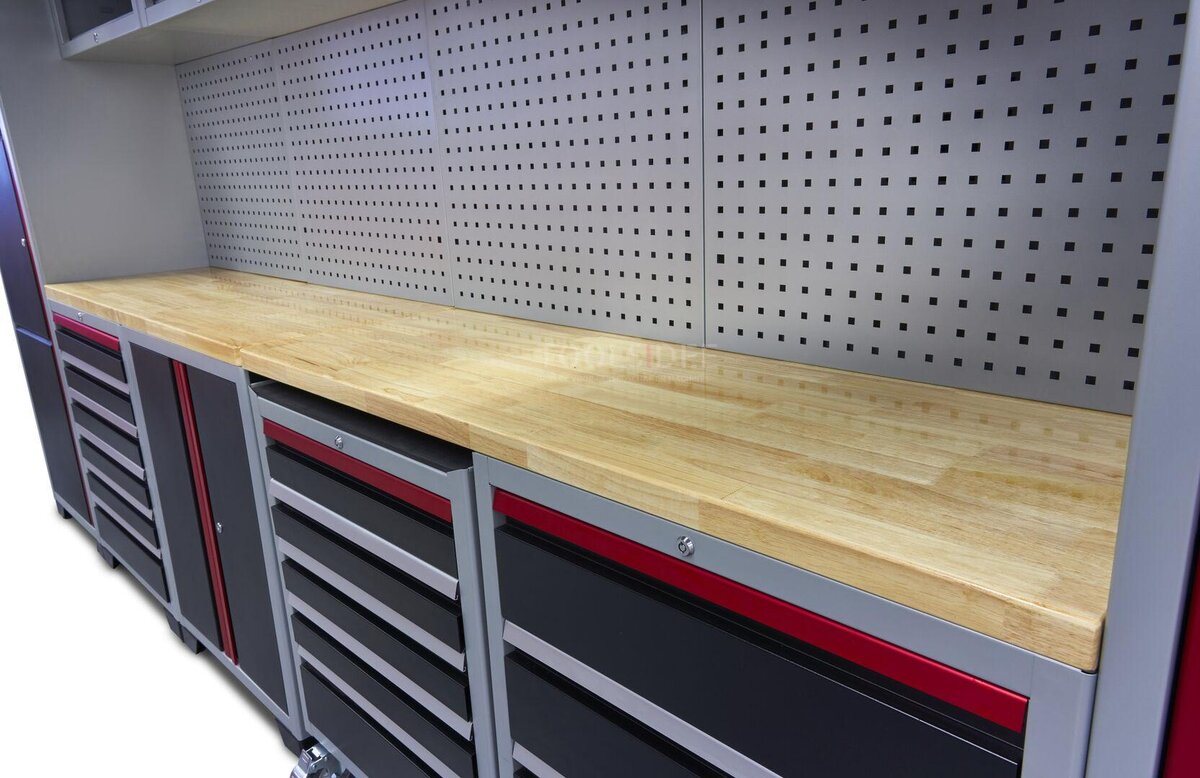 HBM 16 Piece Deluxe Professional Modular Workshop System