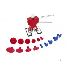  HBM 29-osainen lommopoistosarja, lommovedin, kolhujen poisto ilman ruiskutusta