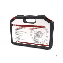 HBM 246 stykke bitsett komplett inkludert metallbor, trebor, hastighetsbor og hullsager
