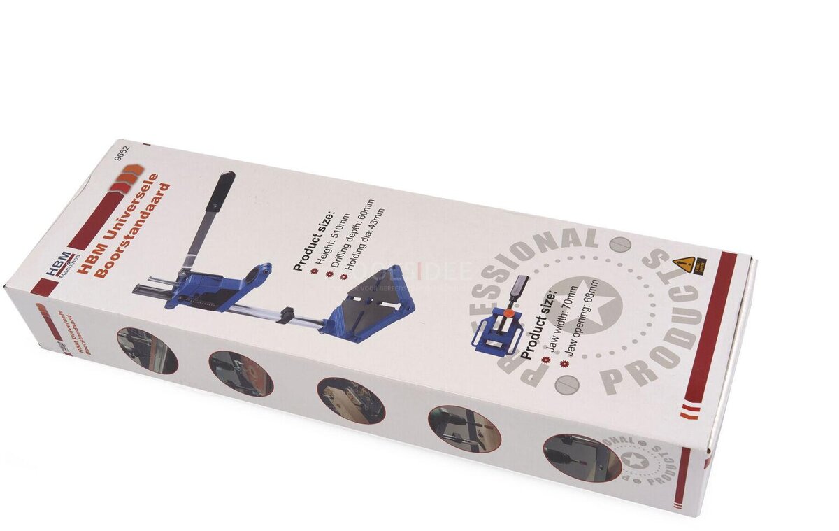 HBM universal drill standard including drill clamp