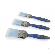 Silverline set di pennelli per pittura sintetica di alta qualità in 3 parti